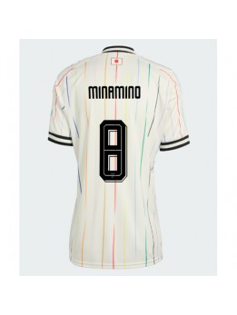 Ženski Nogometna dresi replika Japonska Takumi Minamino #8 Gostujoči SP 2026 Kratek rokav